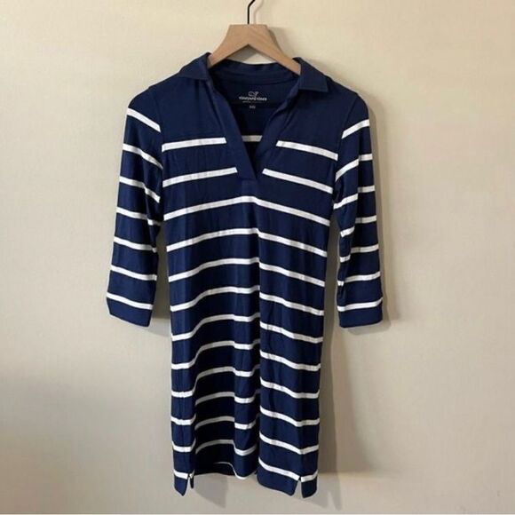 Vineyard Vines Easy Knit Margo Shirtdress - Picture 1 of 13